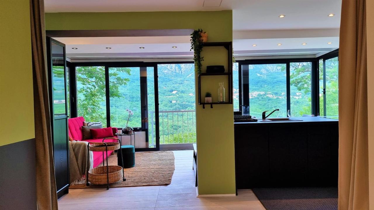 Amazing Sea-Mountain Valley View House With 3 Terraces And Huge Chill Gardens, 5Min From The Sea! Bribir  Exterior photo