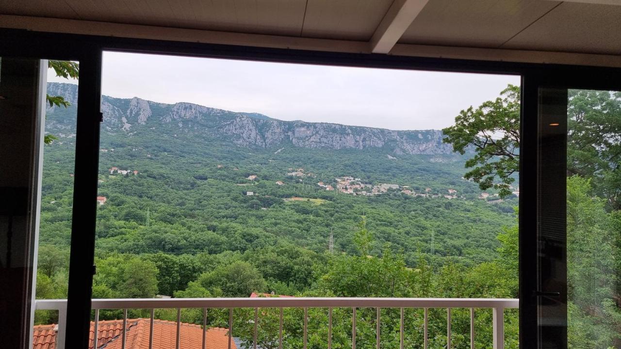 Amazing Sea-Mountain Valley View House With 3 Terraces And Huge Chill Gardens, 5Min From The Sea! Bribir  Exterior photo