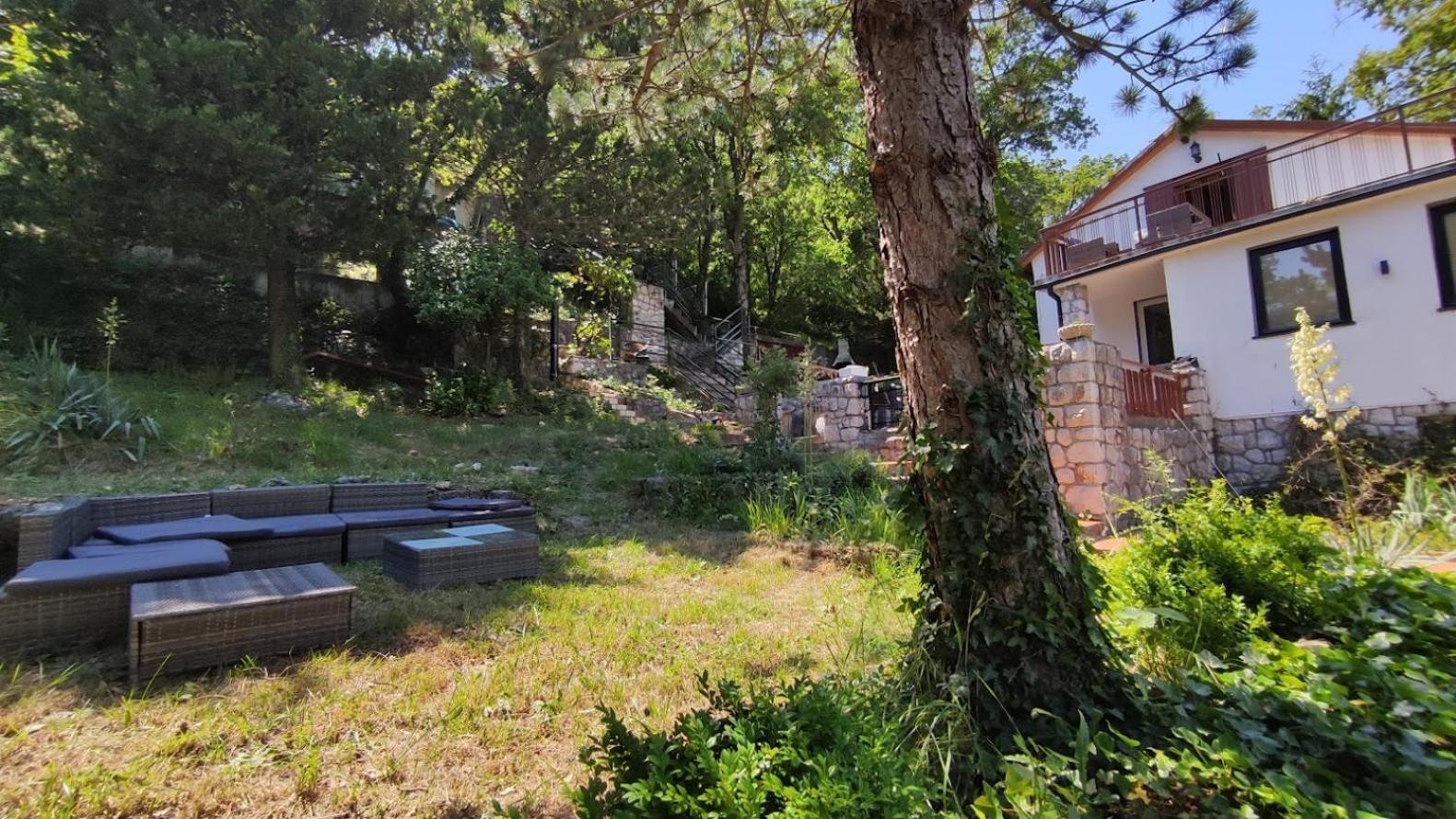 Amazing Sea-Mountain Valley View House With 3 Terraces And Huge Chill Gardens, 5Min From The Sea! Bribir  Exterior photo